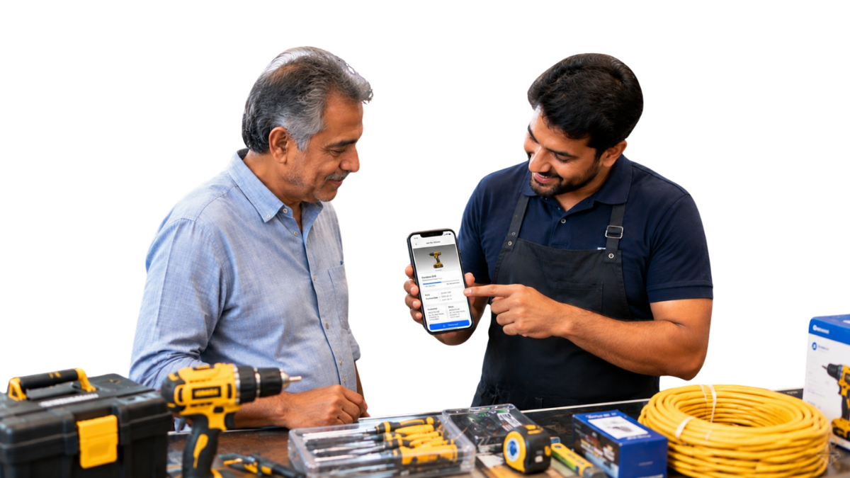 Heavy-duty power tools and service registration