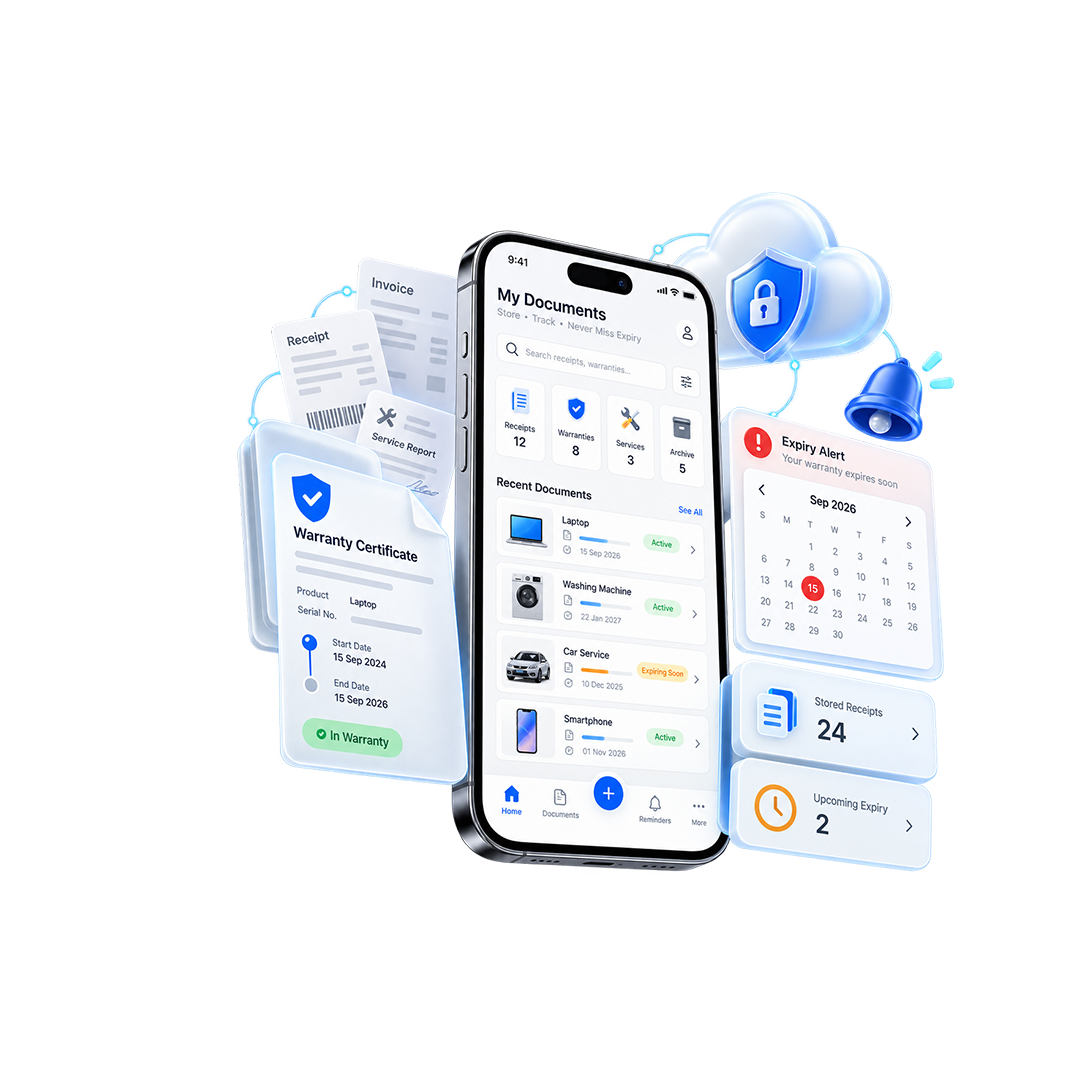 Encrypted cloud storage safe with key